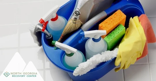 Cleaning Your Home Can Aid in Addiction Recovery